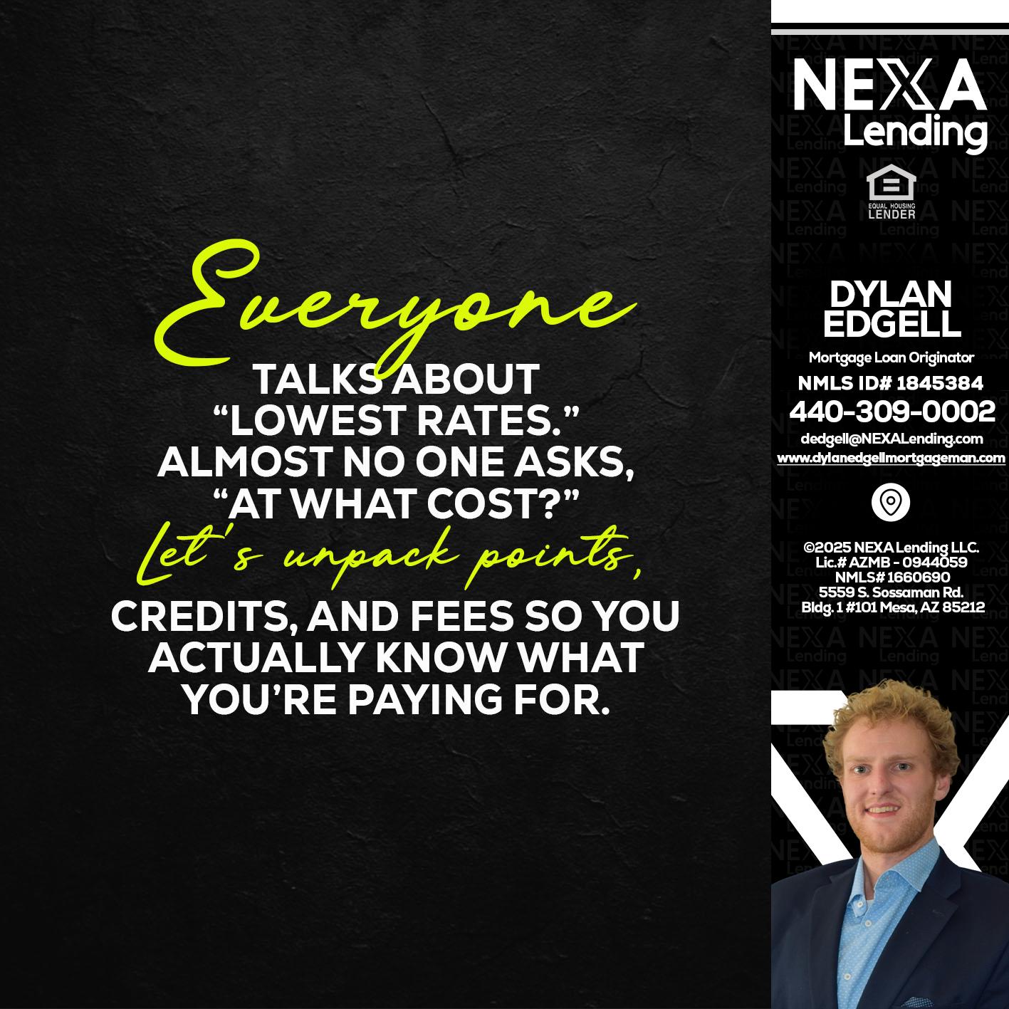 EVERYONE - Dylan Todd Edgell -Senior Sales Manager