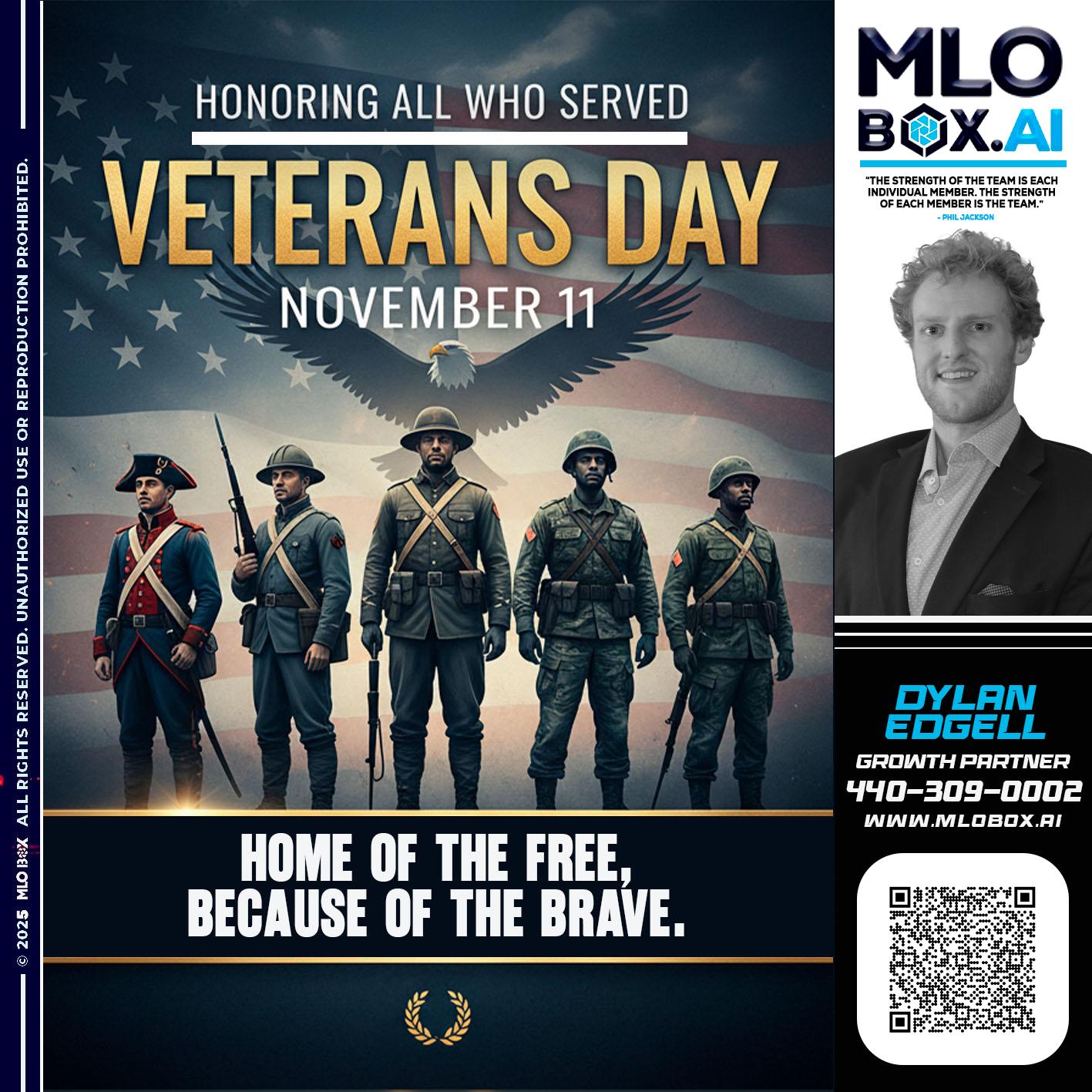 VETERANS DAY - Dylan Todd Edgell -Senior Sales Manager
