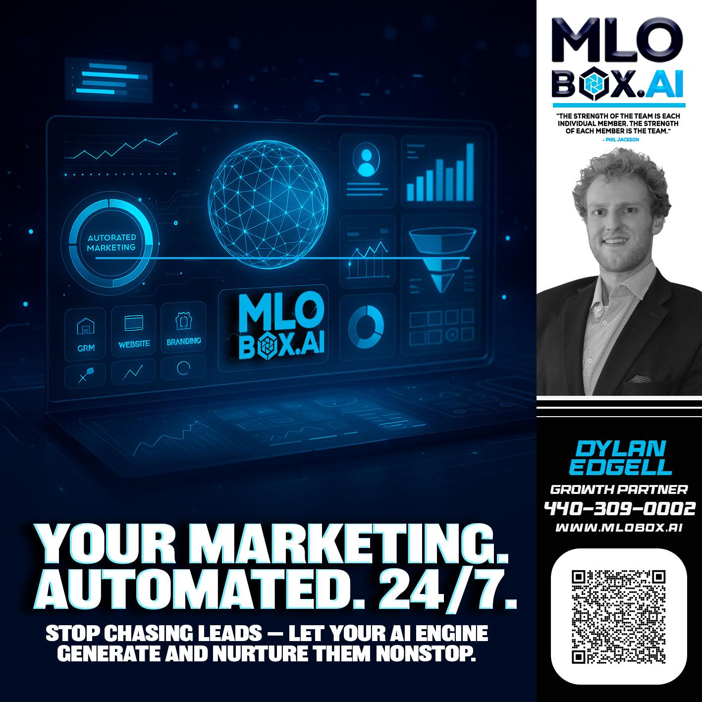 your marketing team - Dylan Todd Edgell -Senior Sales Manager