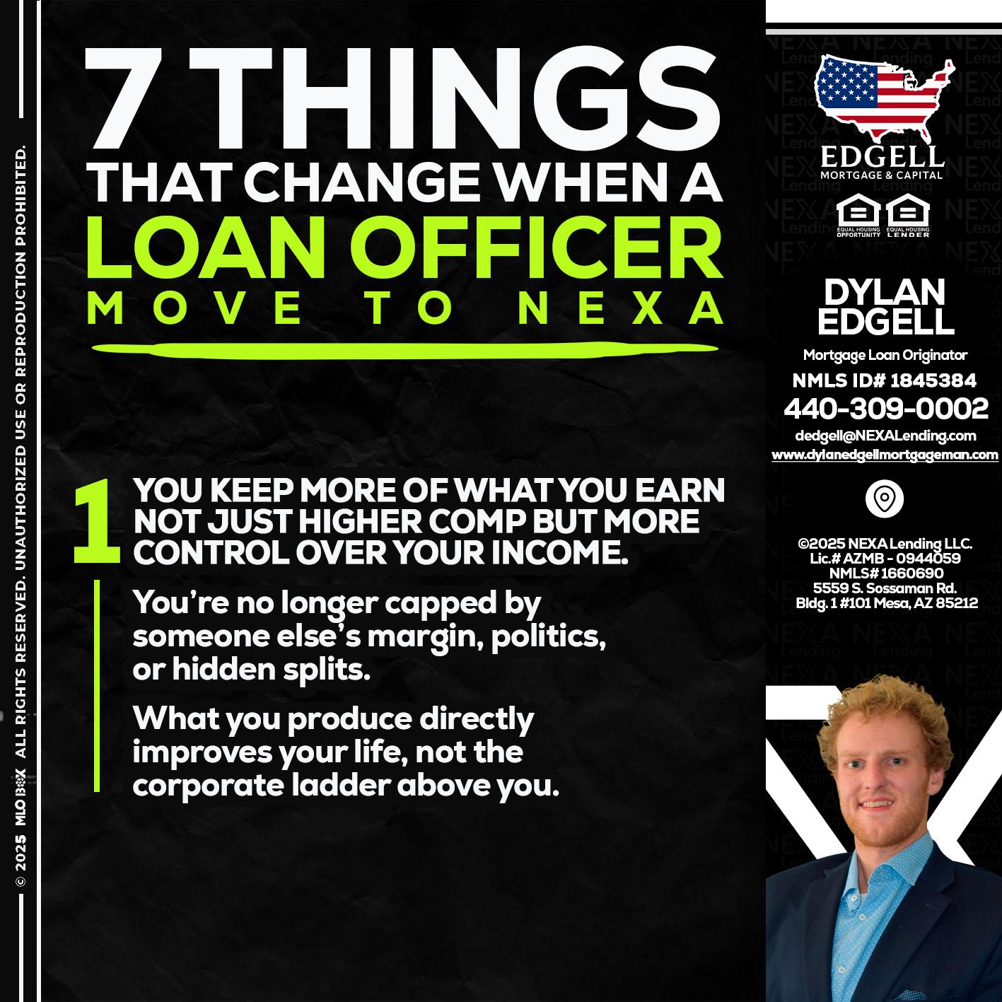 7 THINGS (1) - Dylan Todd Edgell -Senior Sales Manager