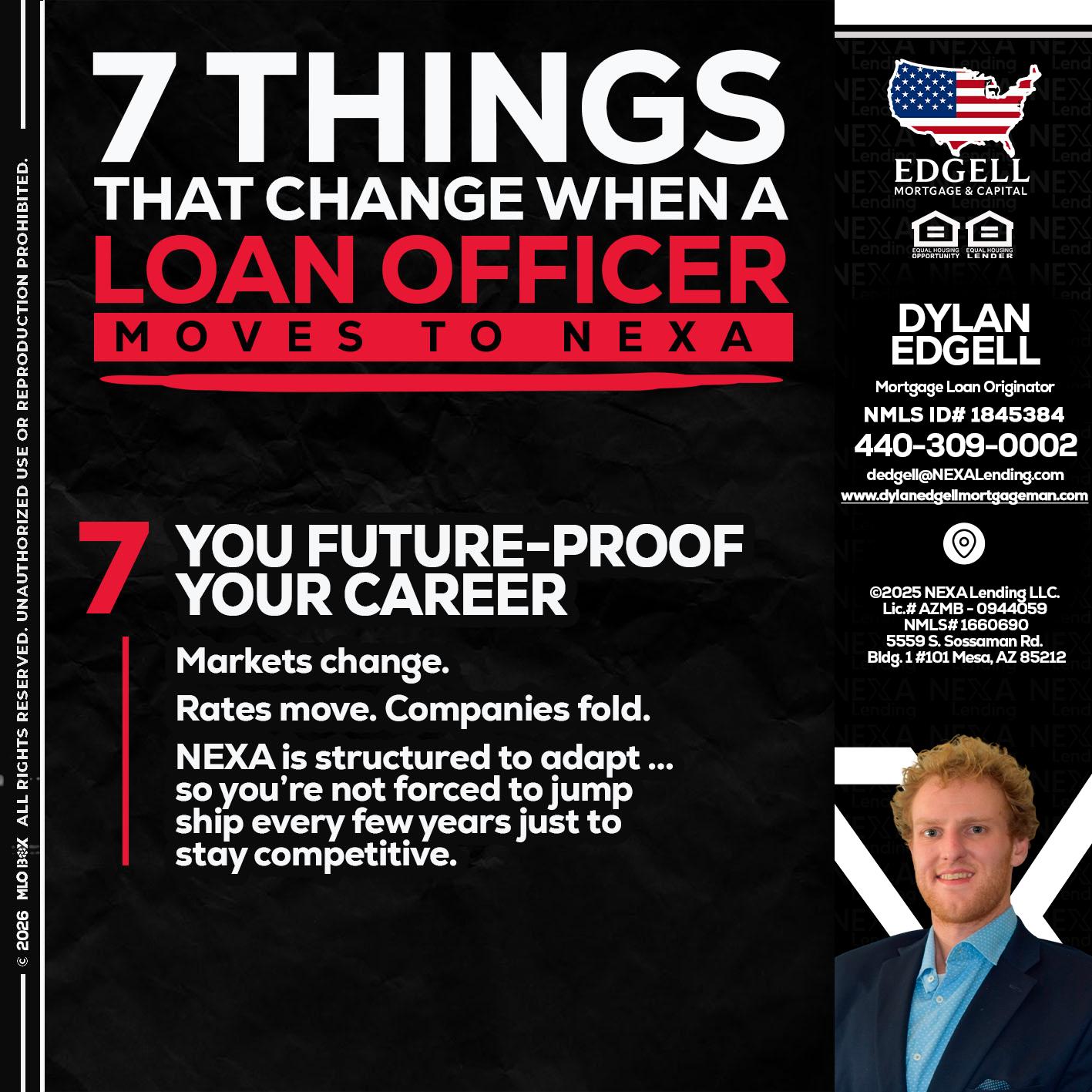 7 THINGS (7) - Dylan Todd Edgell -Senior Sales Manager