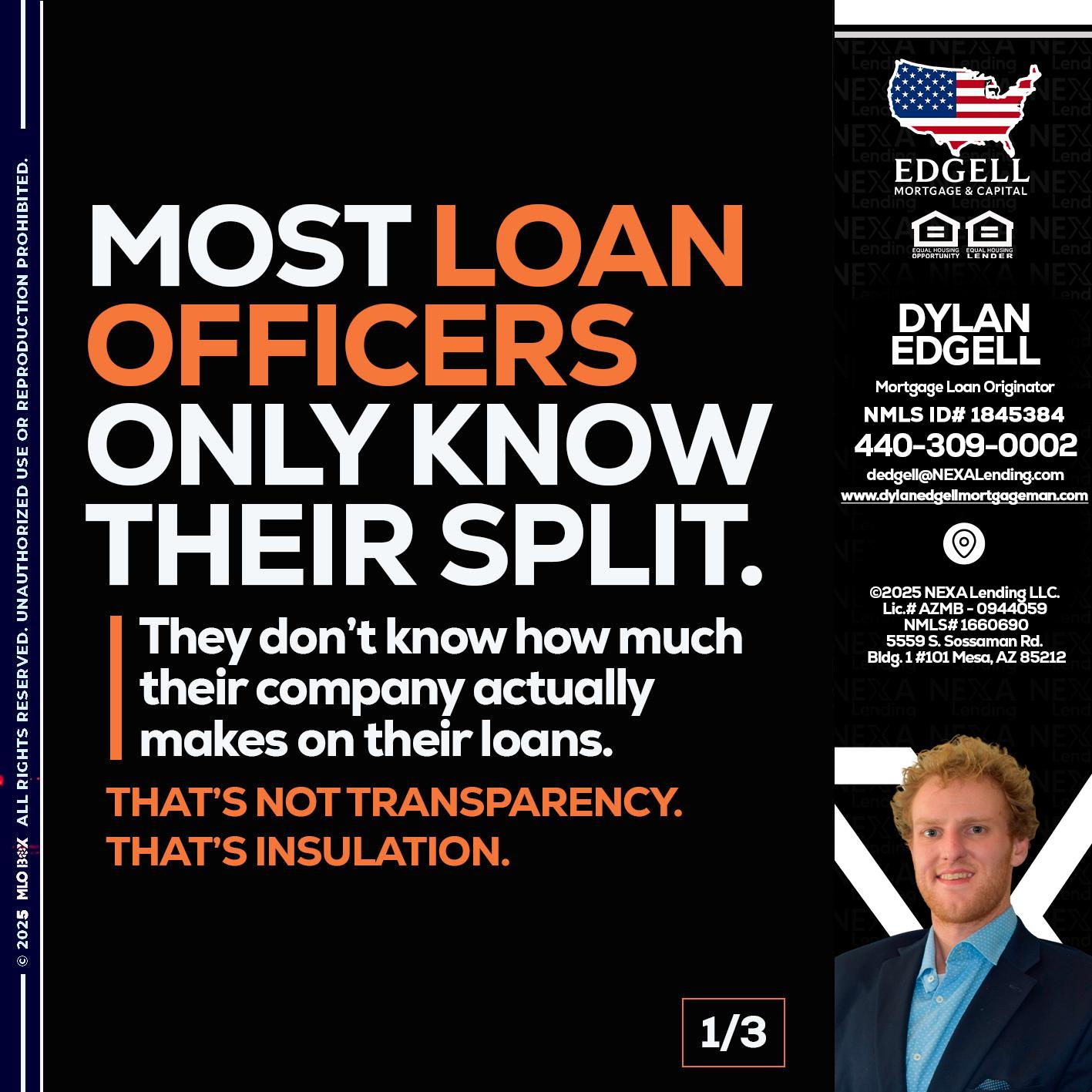 1 OF 3 - Dylan Todd Edgell -Senior Sales Manager