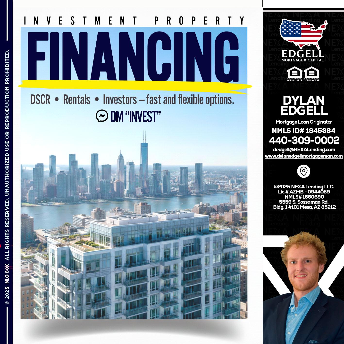 FINANCING - Dylan Todd Edgell -Senior Sales Manager