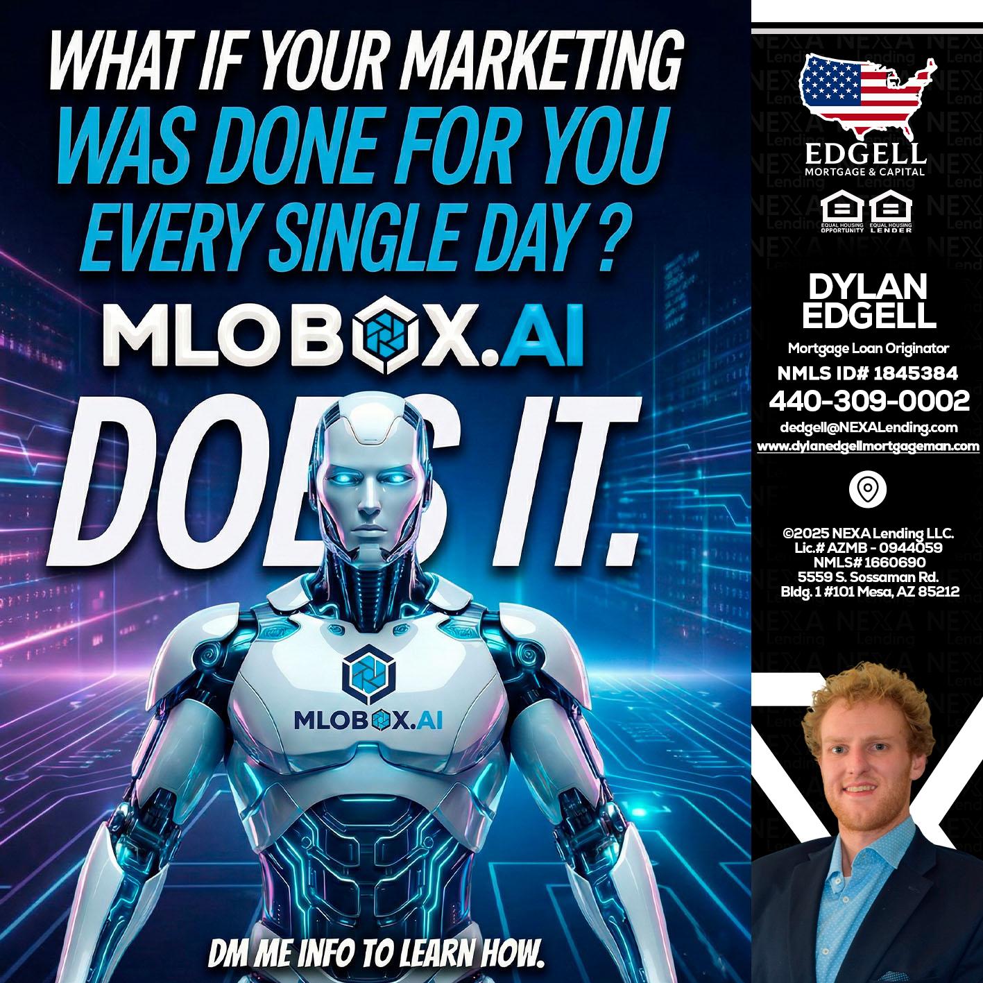 DOES IT - Dylan Todd Edgell -Senior Sales Manager