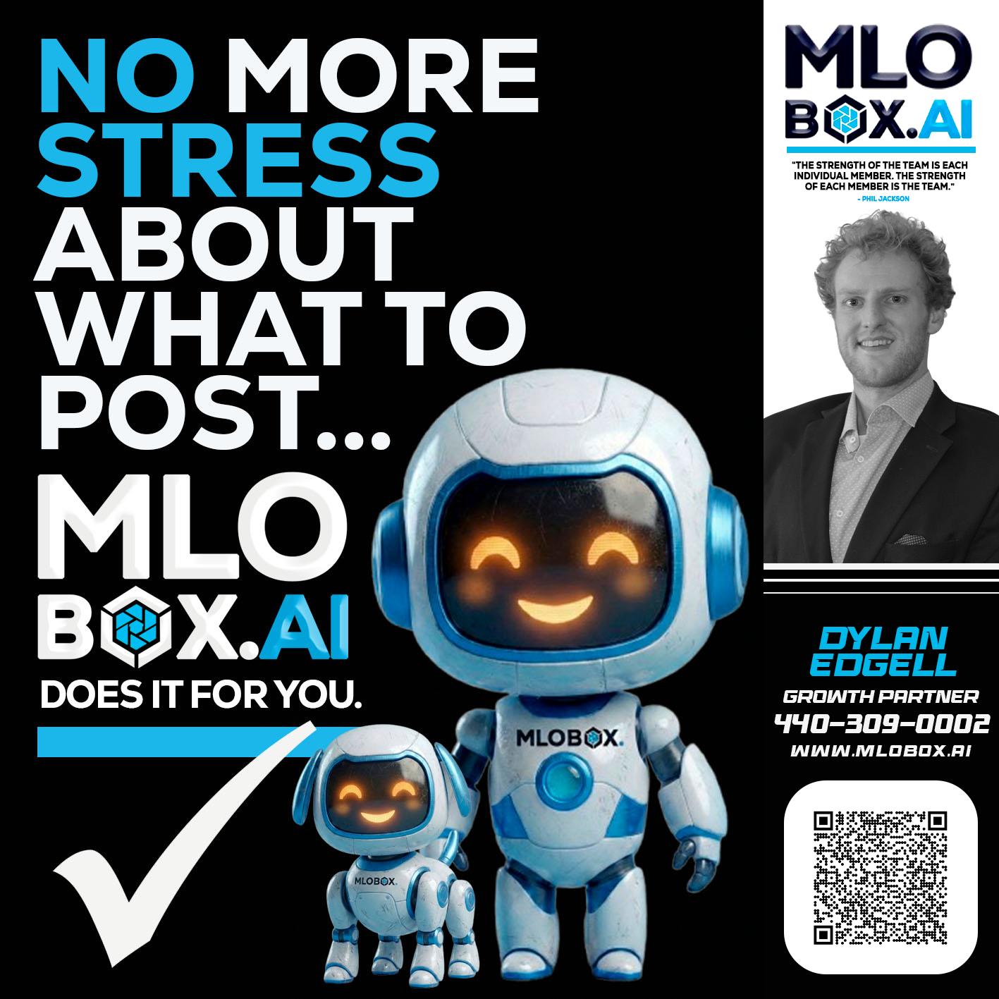 NO MORE STRESS - Dylan Todd Edgell -Senior Sales Manager