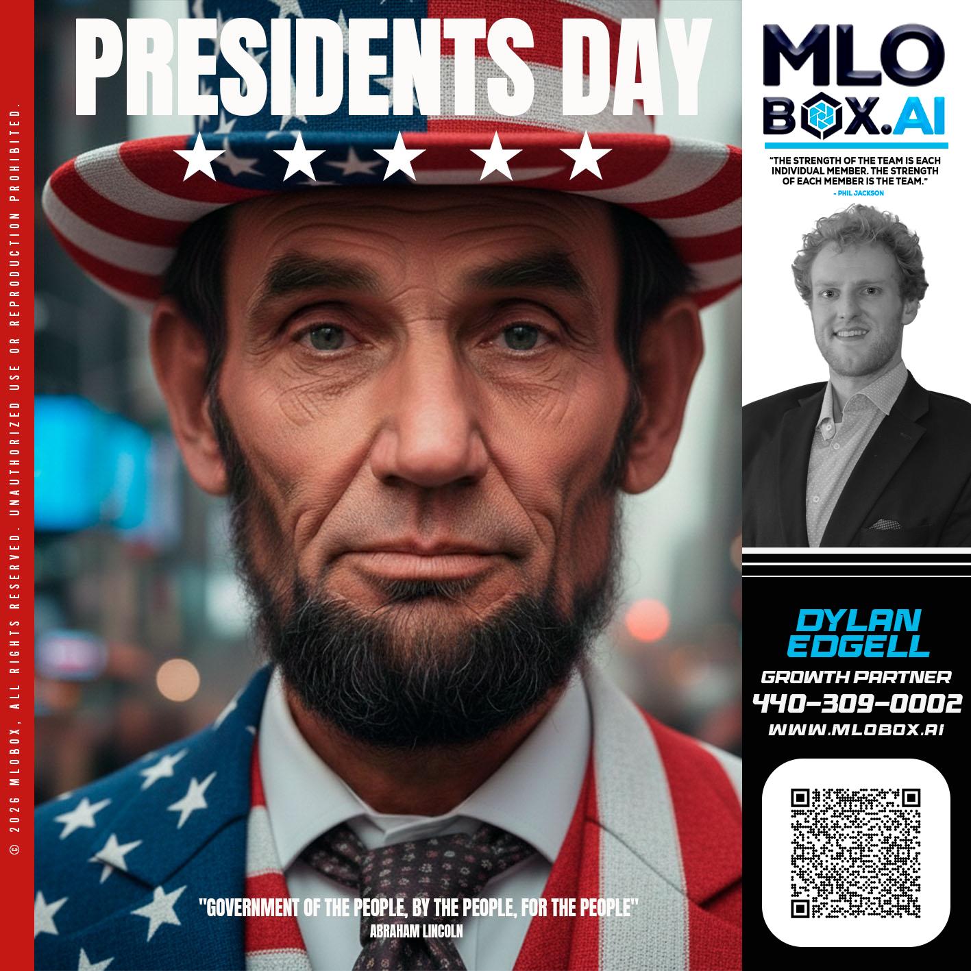 PRESIDENTS DAY - Dylan Todd Edgell -Senior Sales Manager