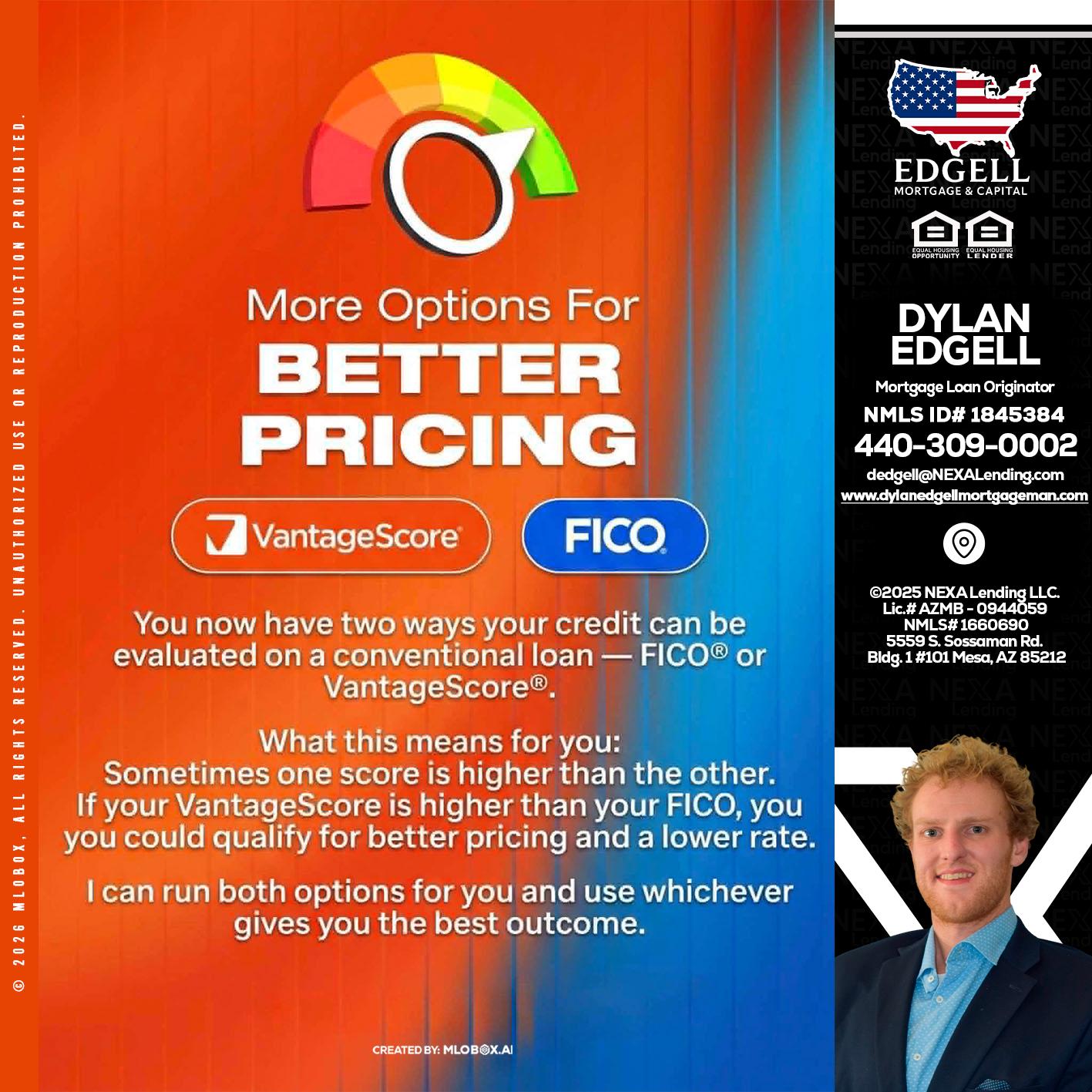 BETTER PRICING - Dylan Todd Edgell -Senior Sales Manager