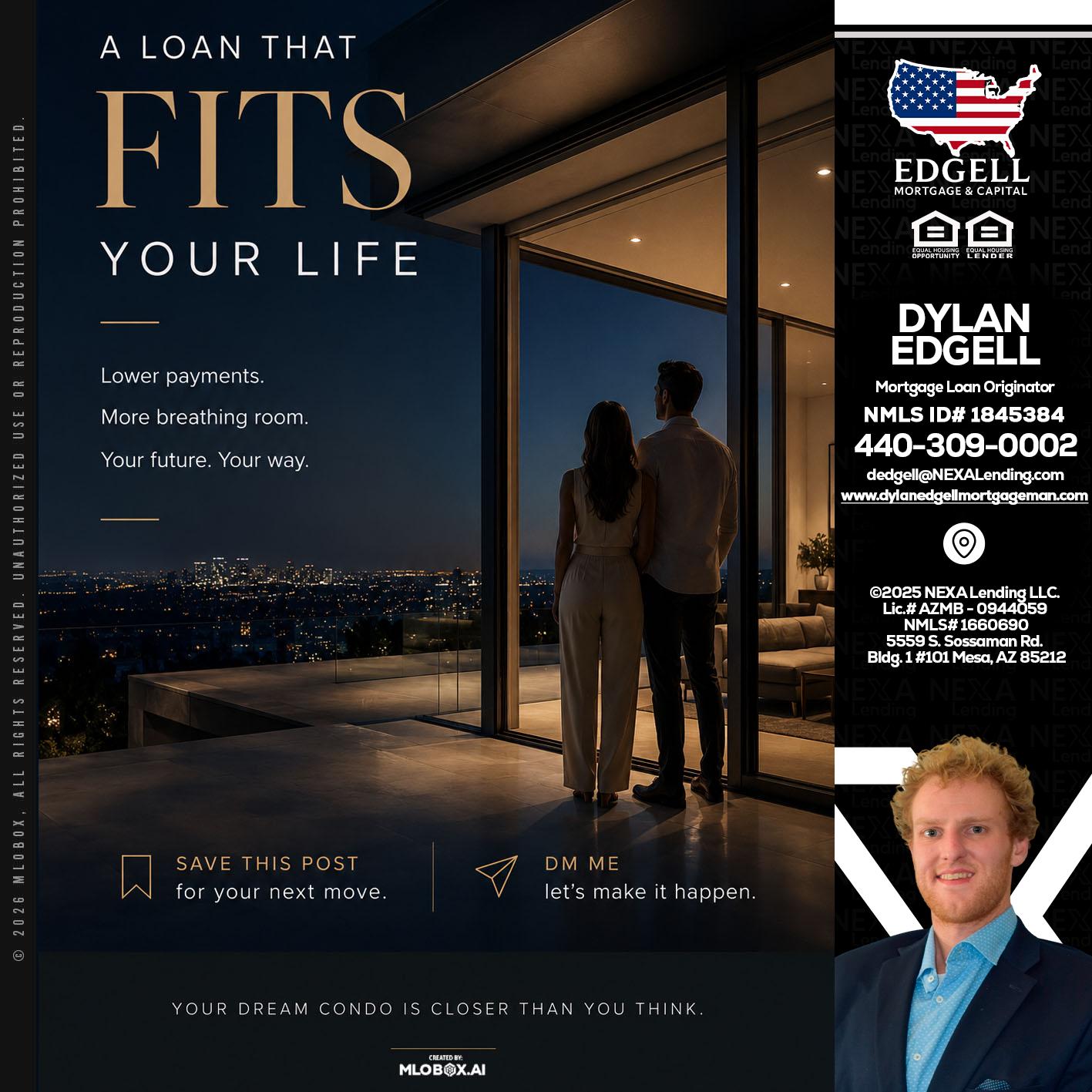 LOANS THAT FIT - Dylan Todd Edgell -Senior Sales Manager