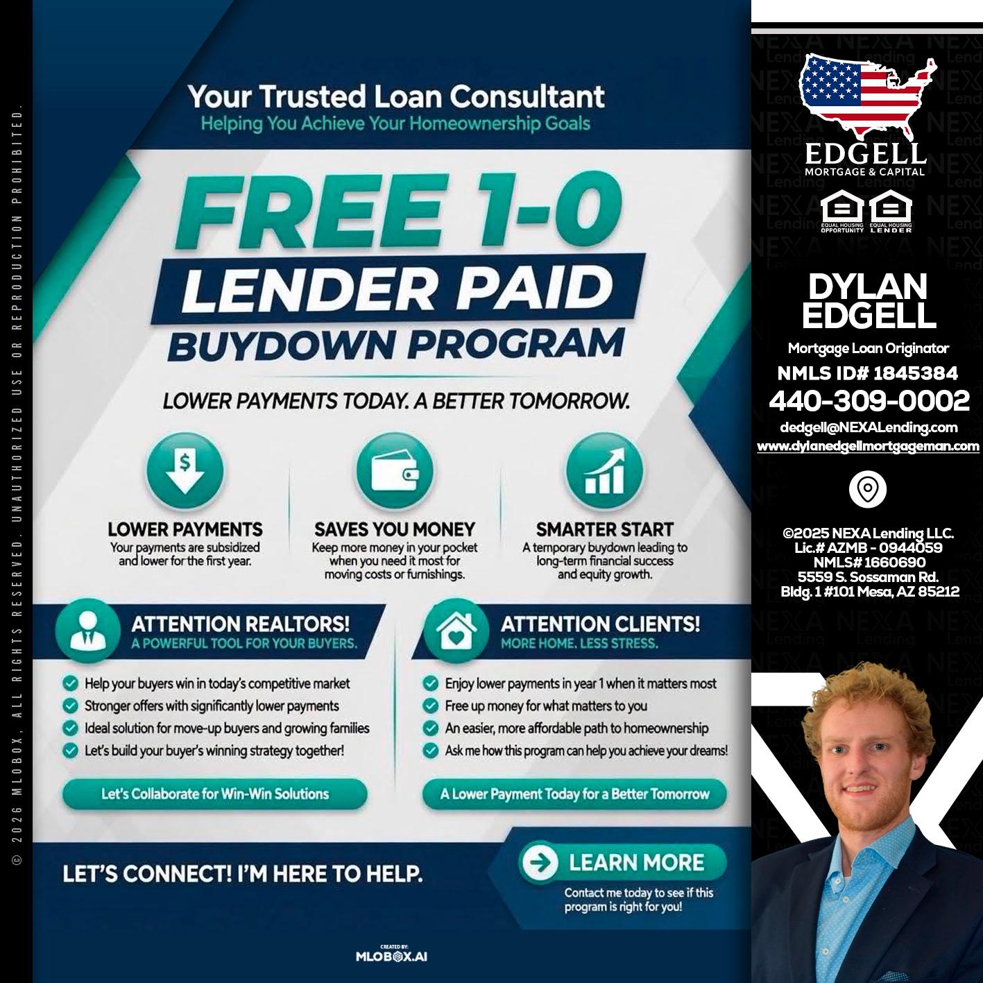 FREE 1-0 - Dylan Todd Edgell -Senior Sales Manager