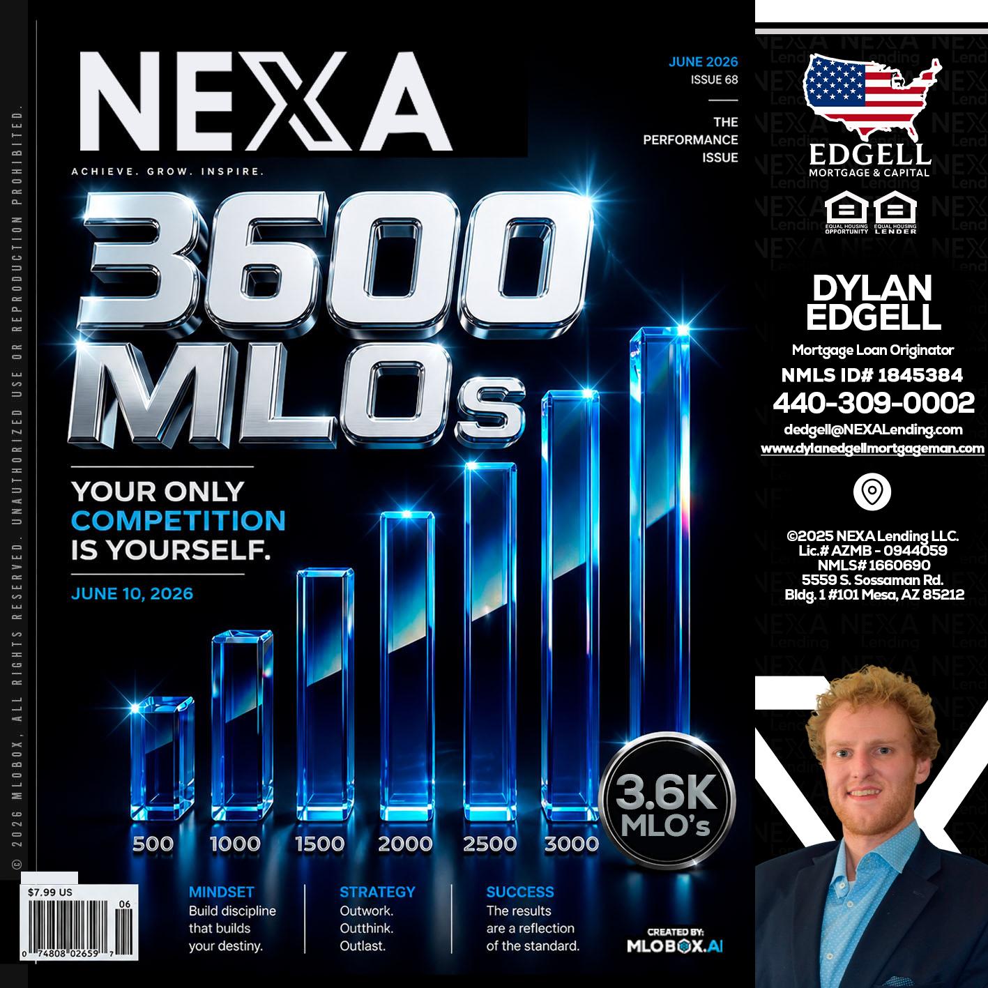 3600 MLOs - Dylan Todd Edgell -Senior Sales Manager