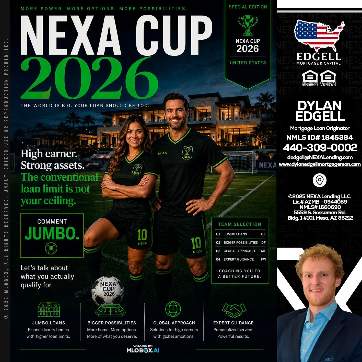 NEXA CUP 2026 - Dylan Todd Edgell -Senior Sales Manager