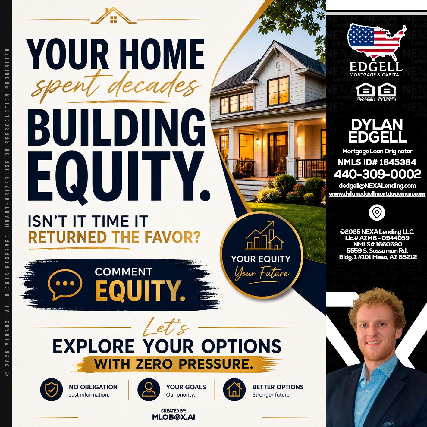 building equity - Dylan Todd Edgell -Senior Sales Manager