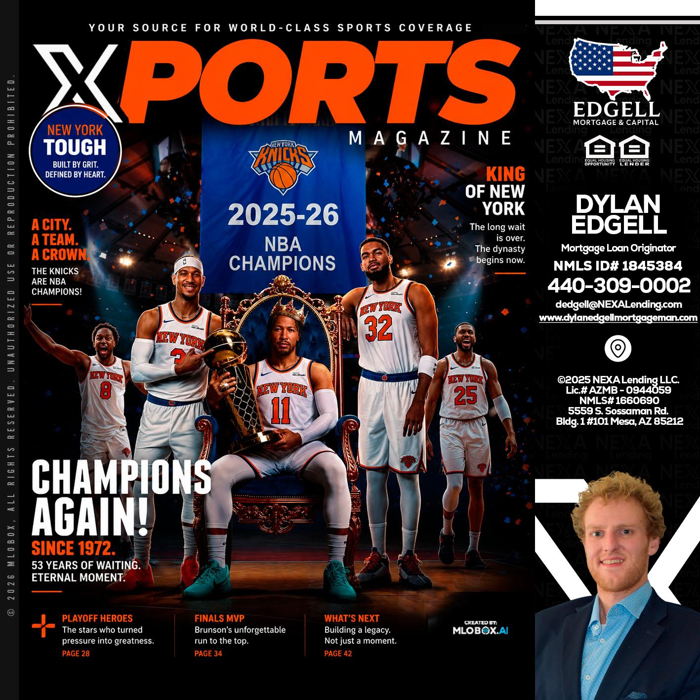 XPORTS MAGAZINE - Dylan Todd Edgell -Senior Sales Manager