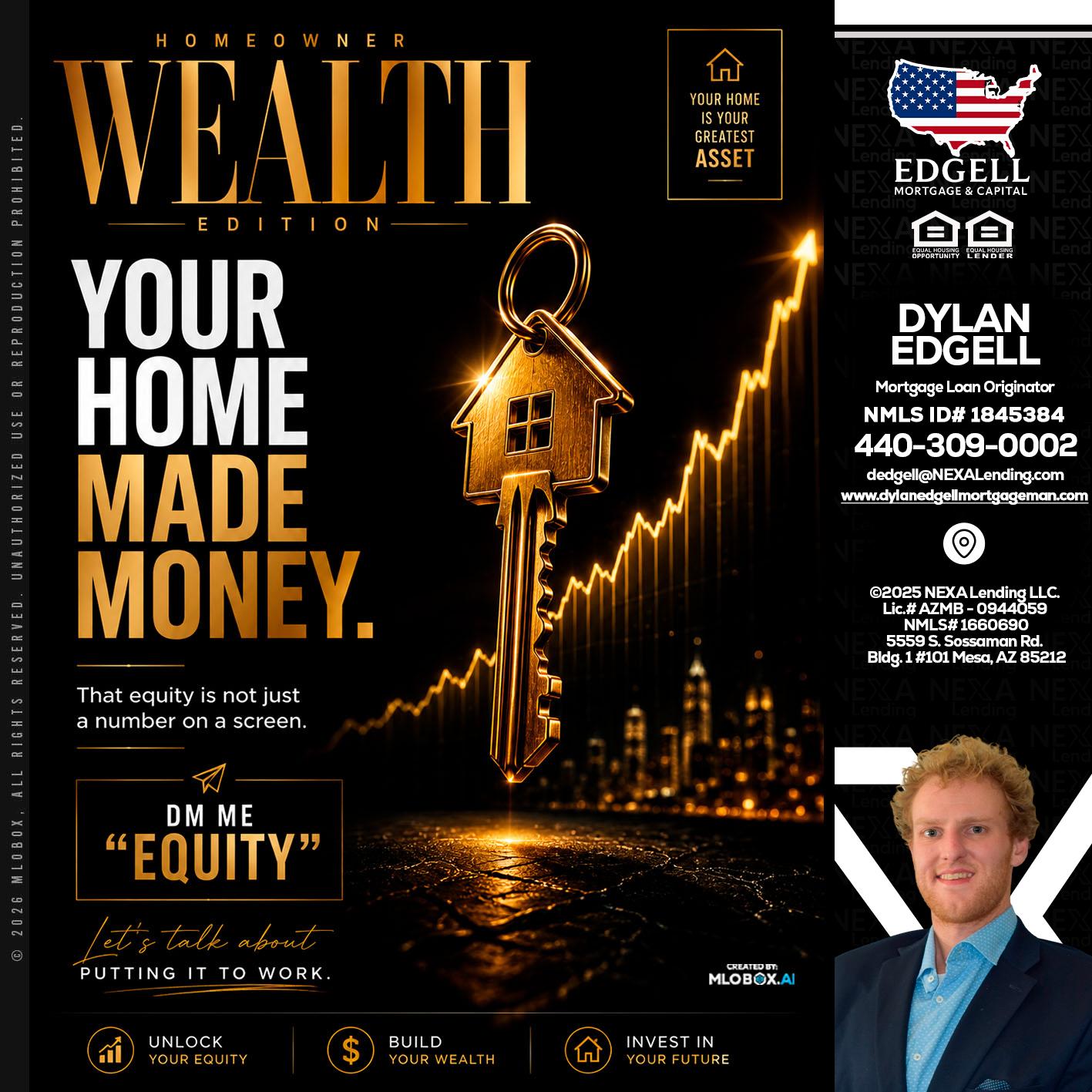 YOUR HOME MADE - Dylan Todd Edgell -Senior Sales Manager