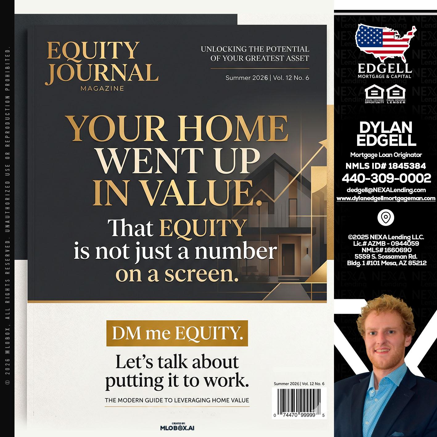 YOUR HOME - Dylan Todd Edgell -Senior Sales Manager