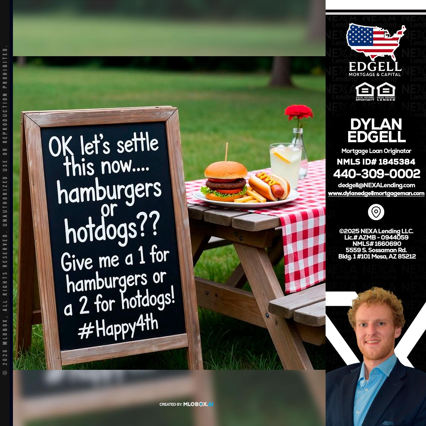 let settle this - Dylan Todd Edgell -Senior Sales Manager