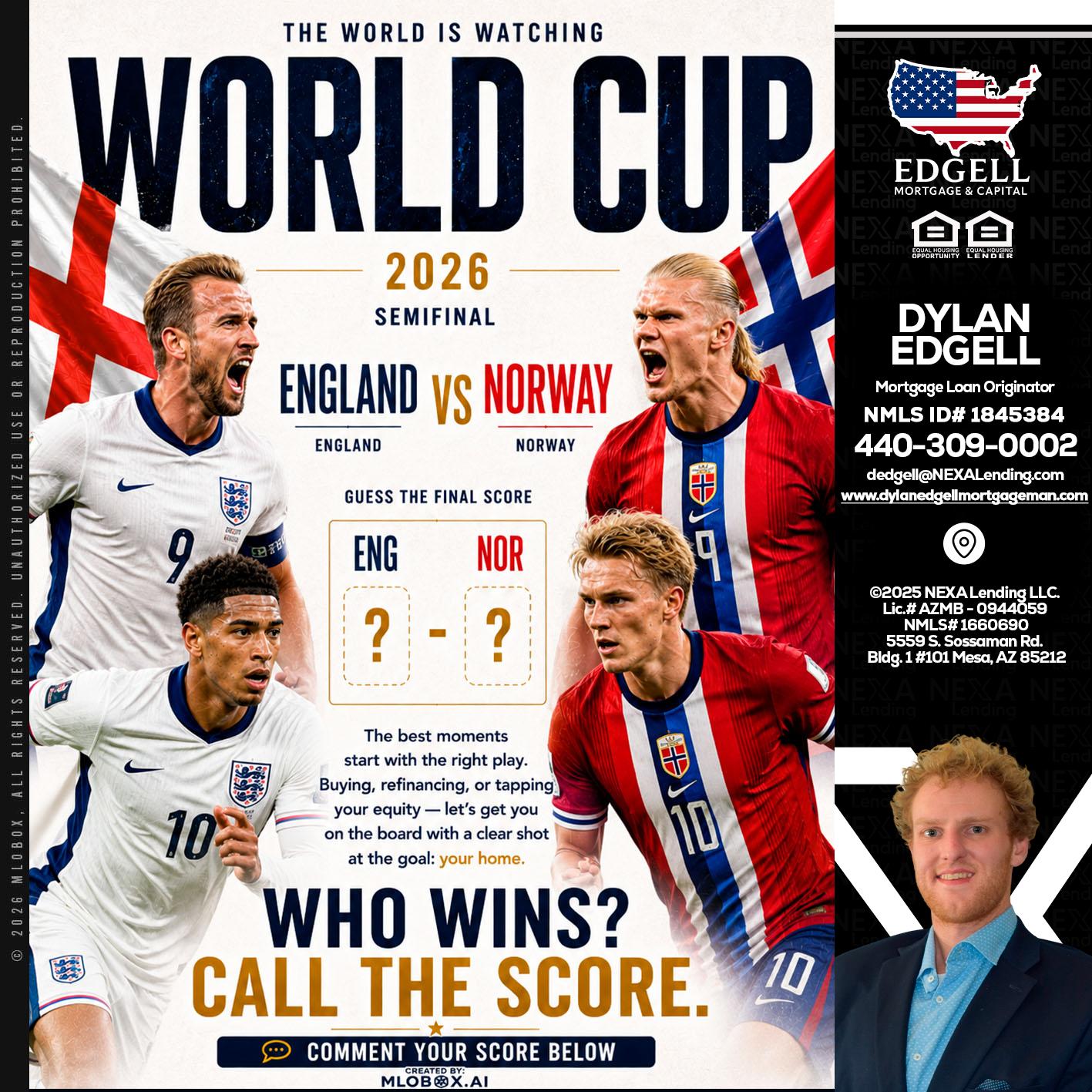 WORLD CUP 2026 - Dylan Todd Edgell -Senior Sales Manager