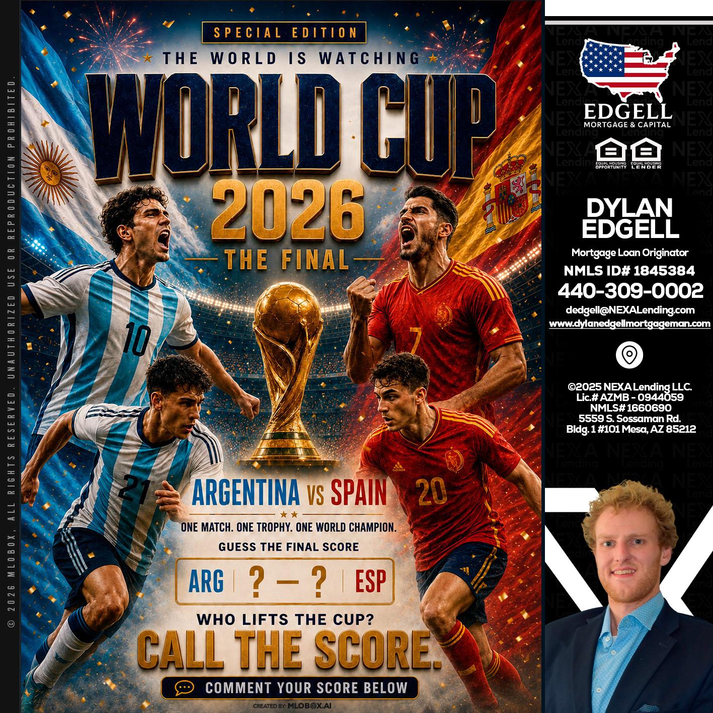 World Cup 2026 finals - Dylan Todd Edgell -Senior Sales Manager