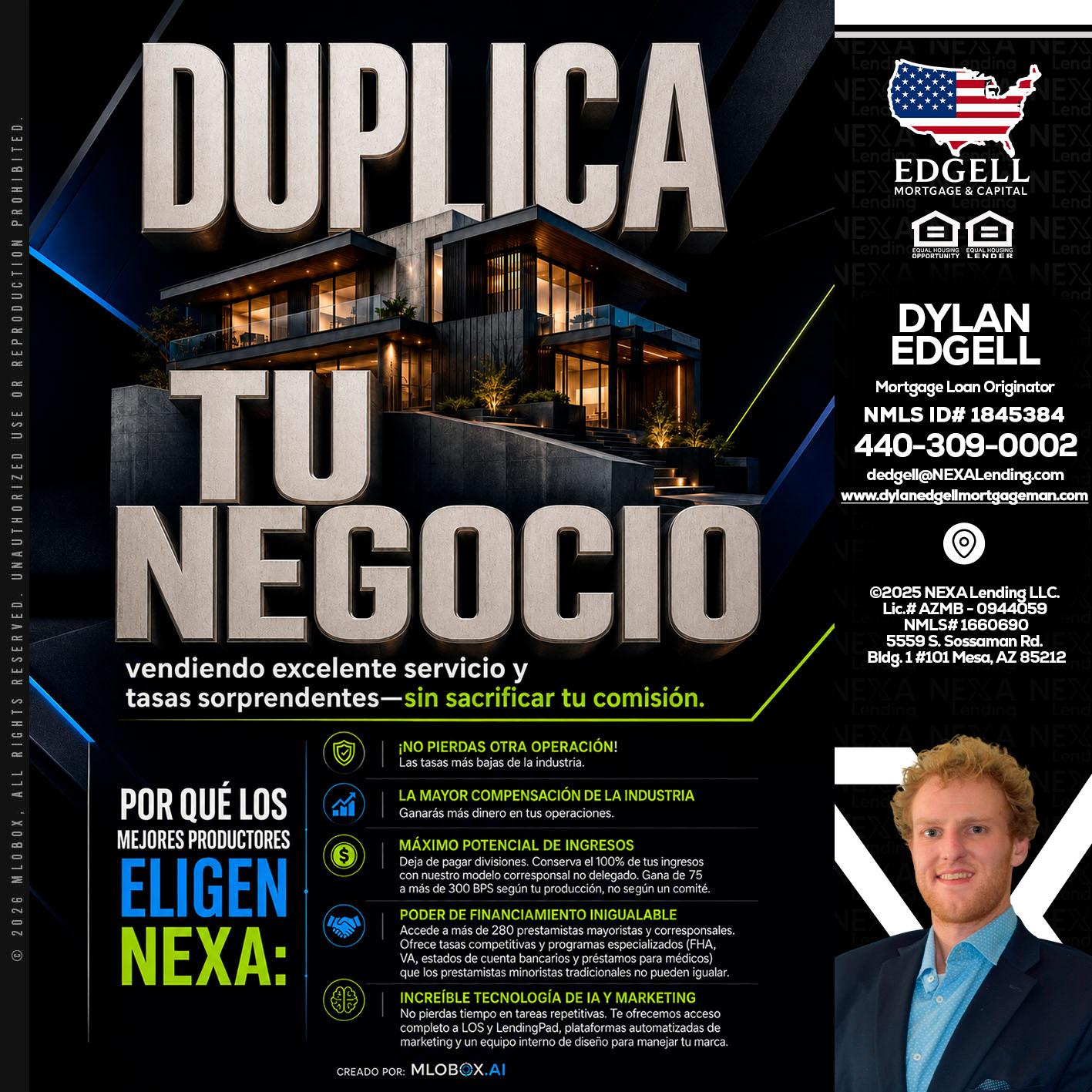 DUPLICA TU NEGOCIO - Dylan Todd Edgell -Senior Sales Manager