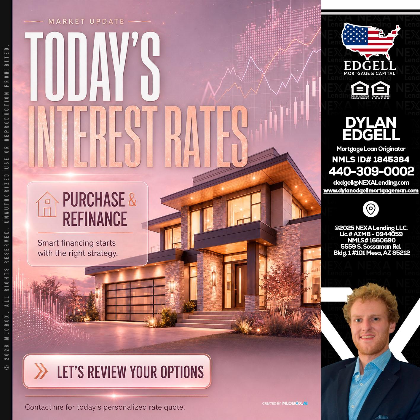 todays interest rates - Dylan Todd Edgell -Senior Sales Manager
