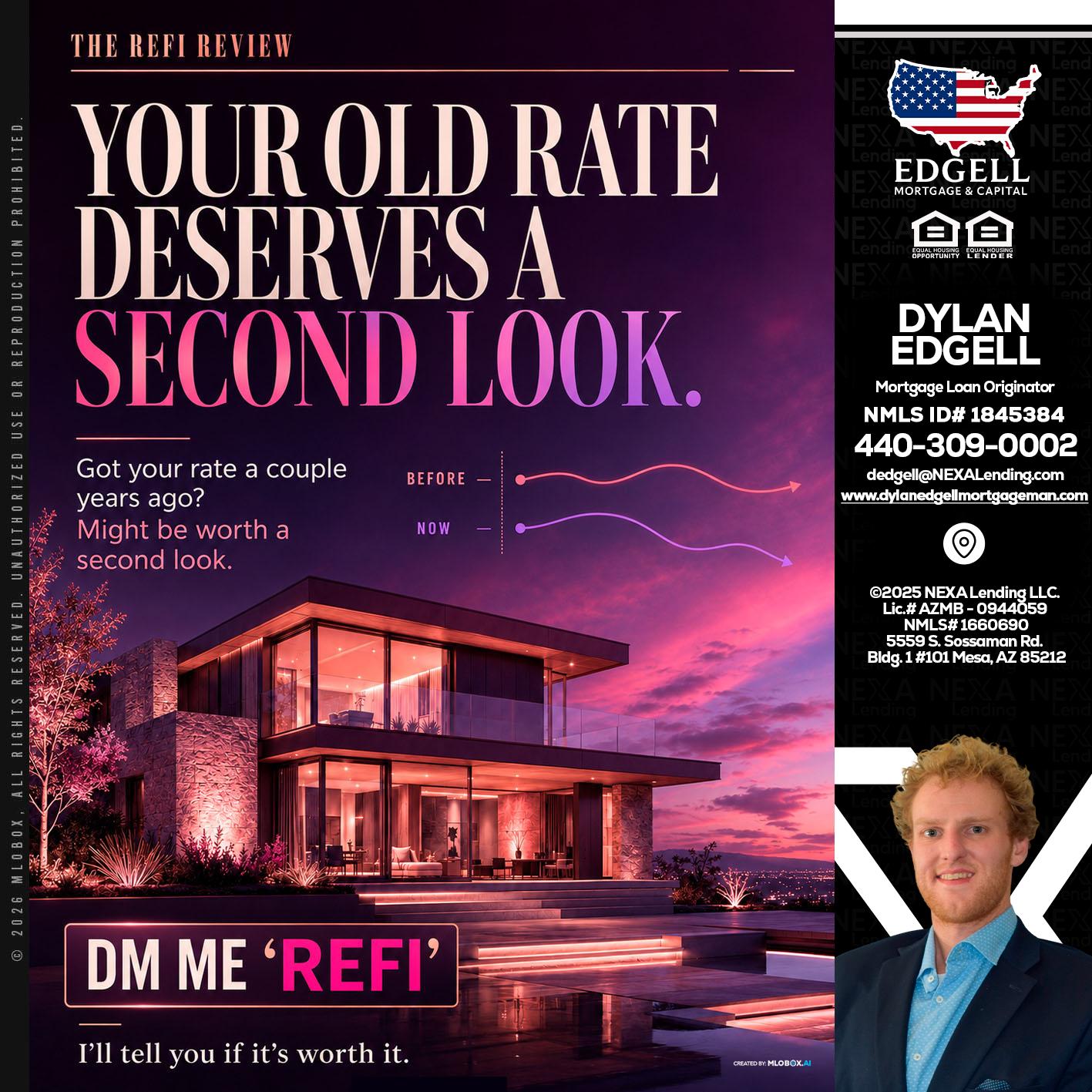 YOUR OLD - Dylan Todd Edgell -Senior Sales Manager