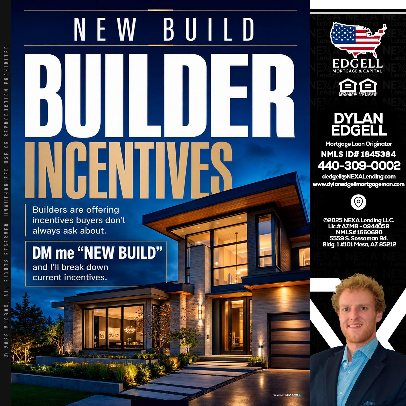 NEW BUILDER - Dylan Todd Edgell -Senior Sales Manager
