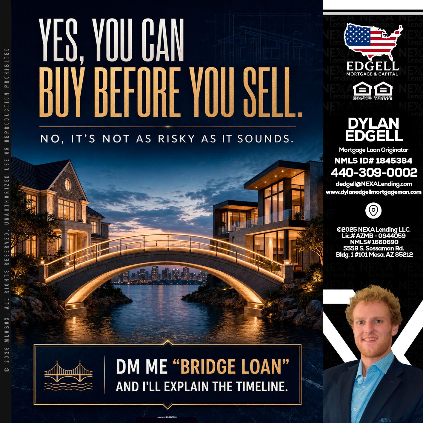 YES, YOU CAN - Dylan Todd Edgell -Senior Sales Manager
