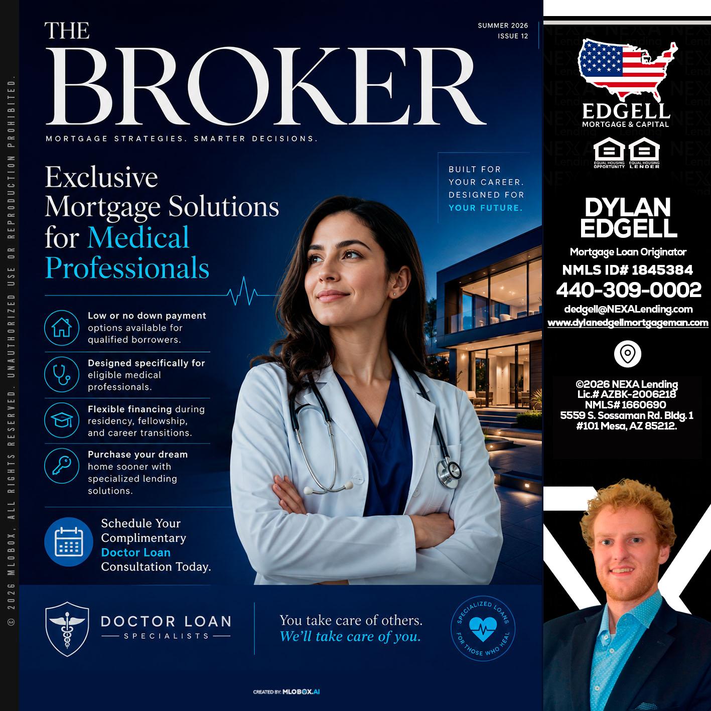 THE BROKER - Dylan Todd Edgell -Senior Sales Manager