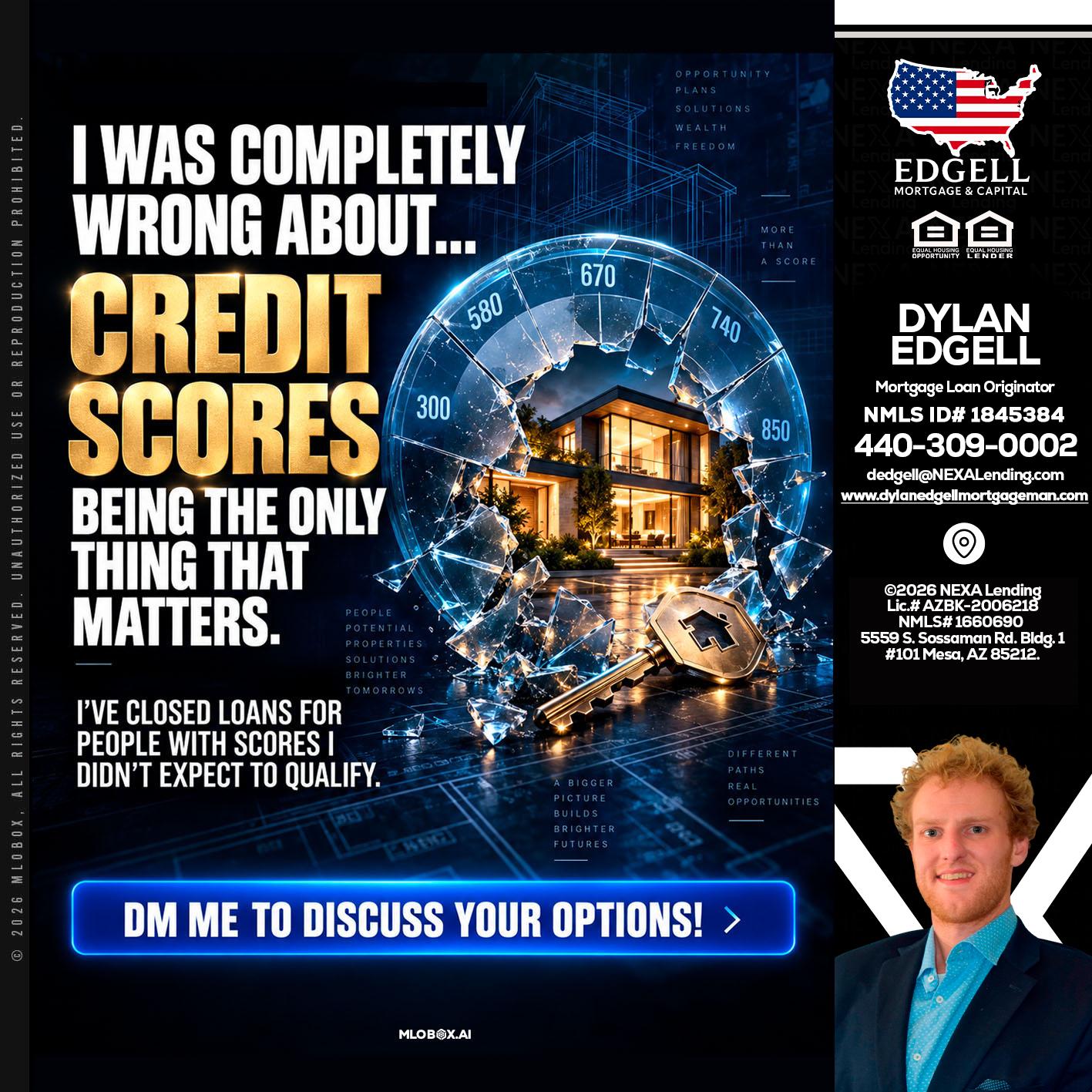 I WAS COMPLETY - Dylan Todd Edgell -Senior Sales Manager