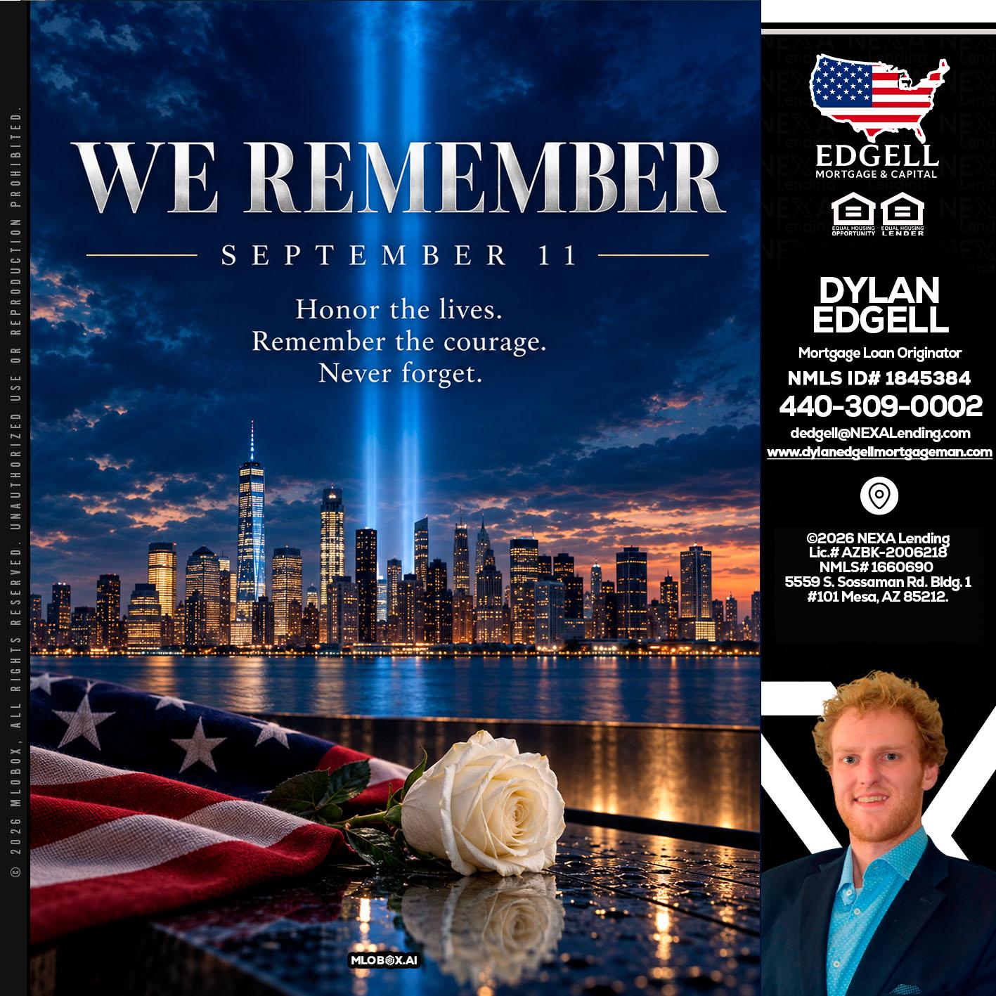 WE REMEMBER - Dylan Todd Edgell -Senior Sales Manager