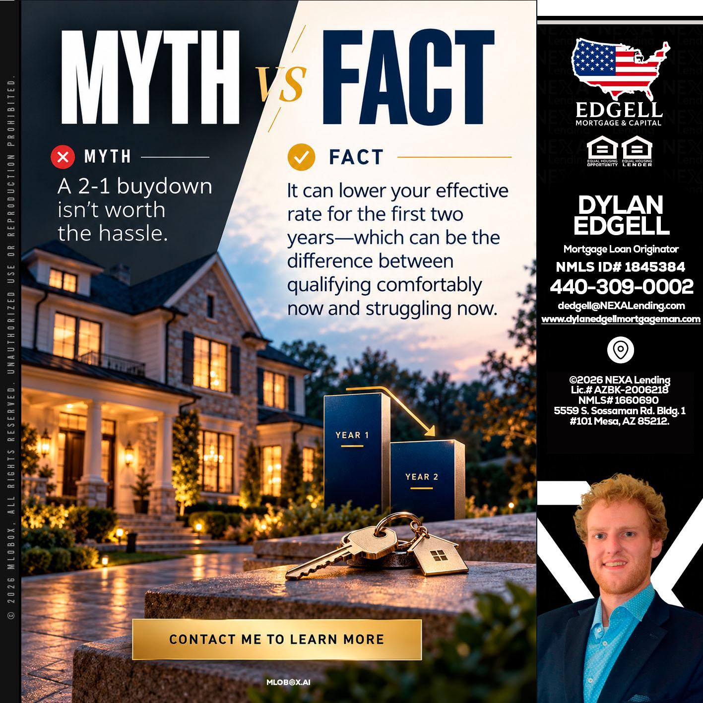 MYTH VS FACT - Dylan Todd Edgell -Senior Sales Manager