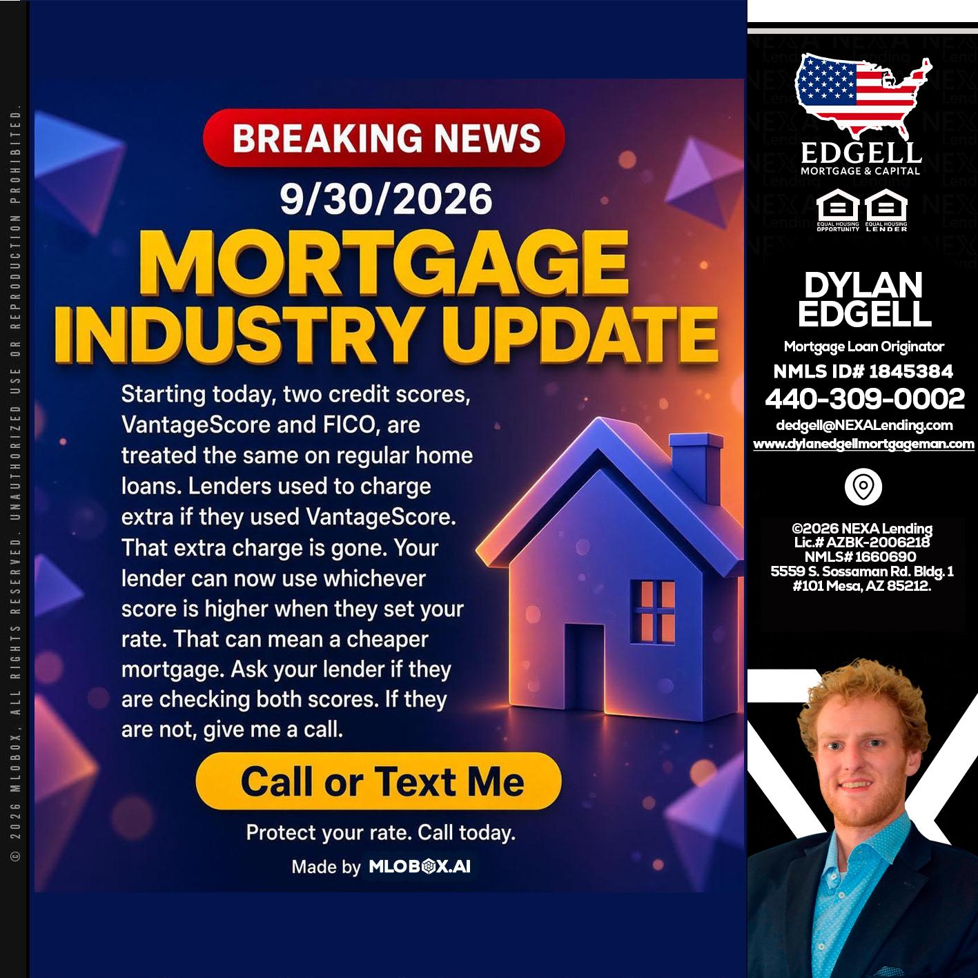 BREAKING NEWS - Dylan Todd Edgell -Senior Sales Manager