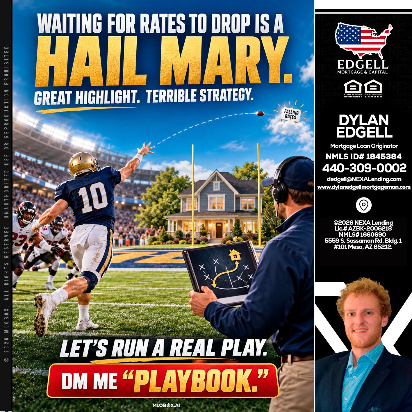 HAIL MARY - Dylan Todd Edgell -Senior Sales Manager