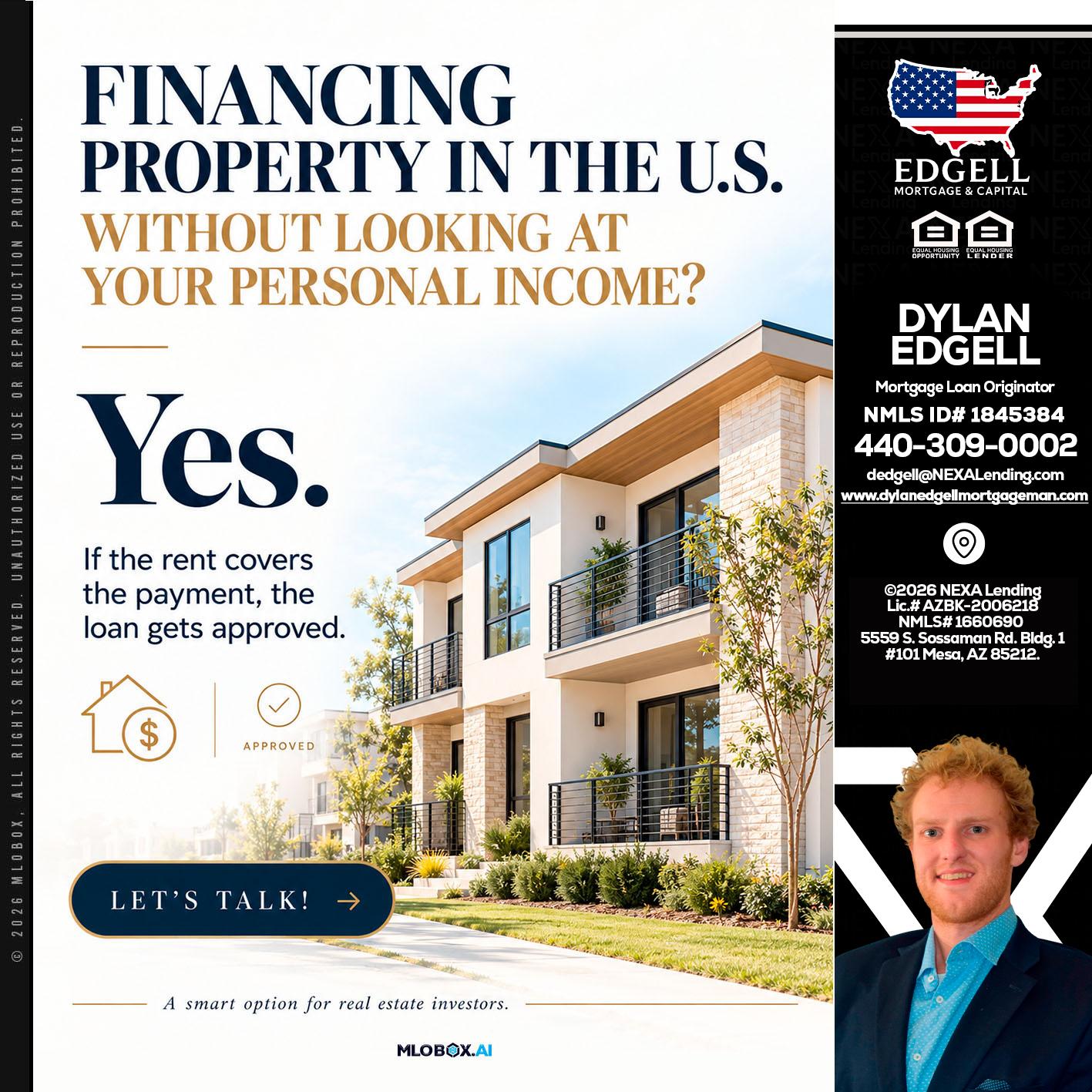 FINANCING - Dylan Todd Edgell -Senior Sales Manager