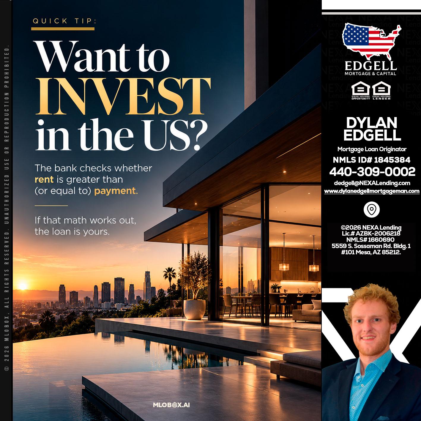 QUICK TIP - Dylan Todd Edgell -Senior Sales Manager